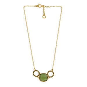 Collana "Alchimia" Crystal Light Green