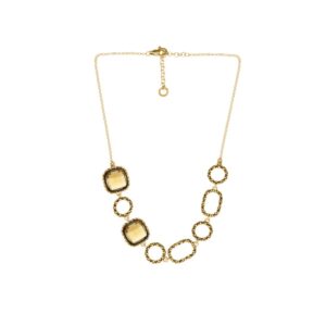 Collana "Alchimia" Crystal Brown