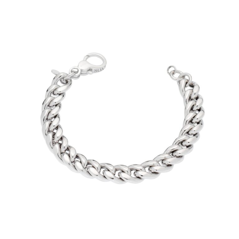 Bracciale Maglia Grumetta piatta