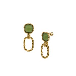 Orecchini "Alchimia"  Crystal Light Green
