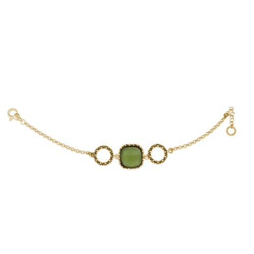 Bracciale "Alchimia"  Crystal Light Green