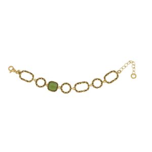 Bracciale "Alchimia"  Crystal Light Green