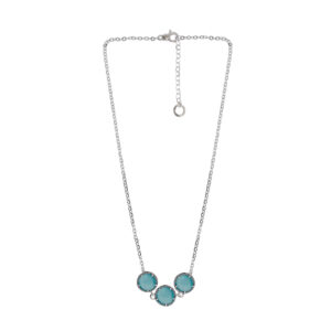 Collana Multicolor con 3 Gemme