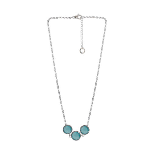 Collana Multicolor con 3 Gemme