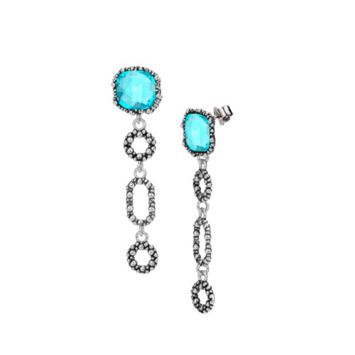 Orecchini "Alchimia"  Crystal Light Blue