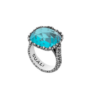 Anello "Alchimia" Crystal Light Blue