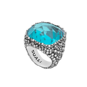 Anello "Alchimia" Crystal Light Blue