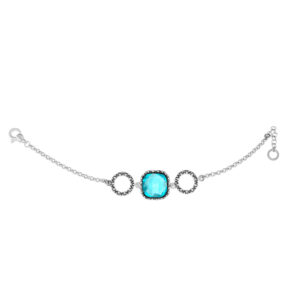 Bracciale "Alchimia"  Crystal Light Blue