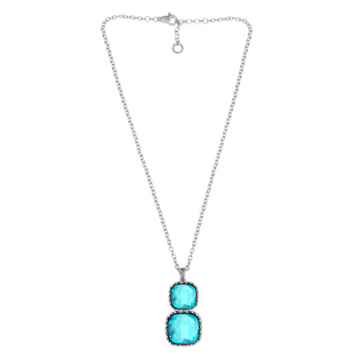Collana "Alchimia" Crystal Blue